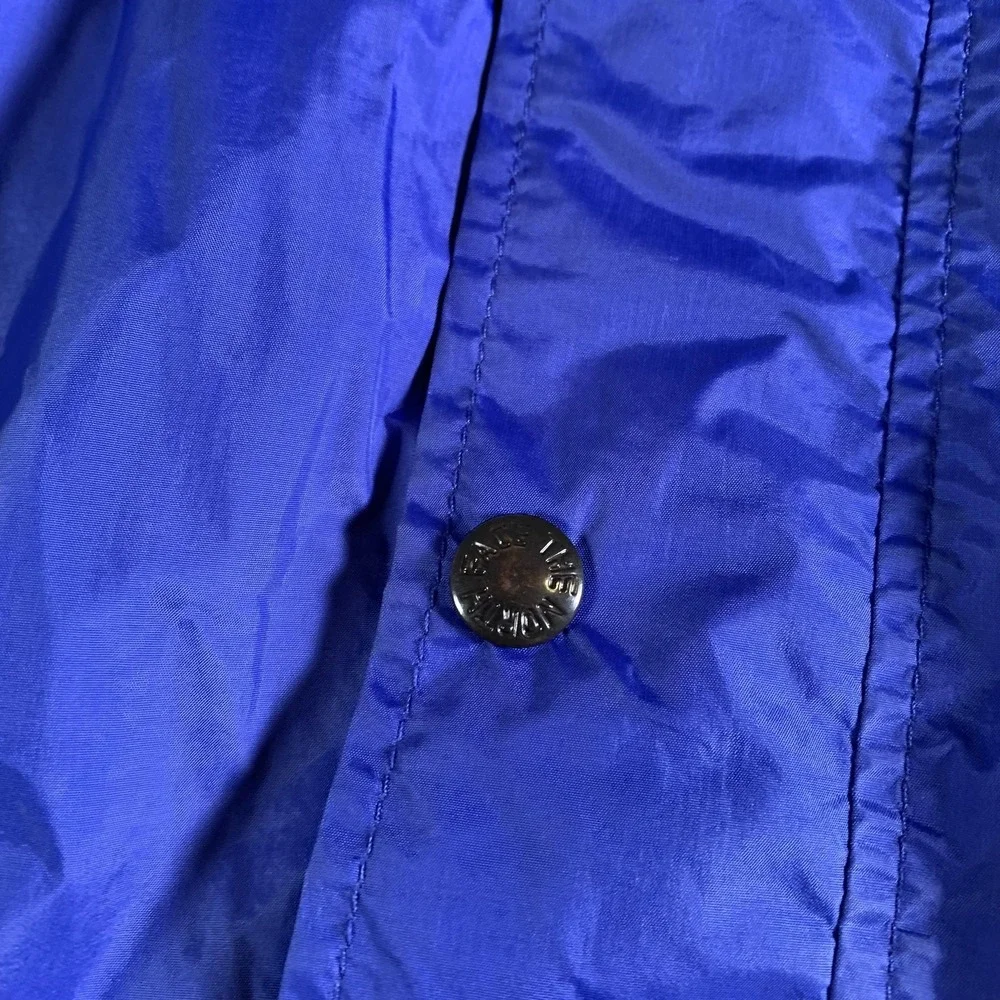 Vintage The‎ North Face Jacket Mens Medium Blue Hooded Gore-Tex Windbreaker USA
